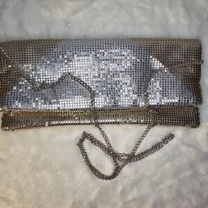 Metallic Foldover Crossbody Purse 👛